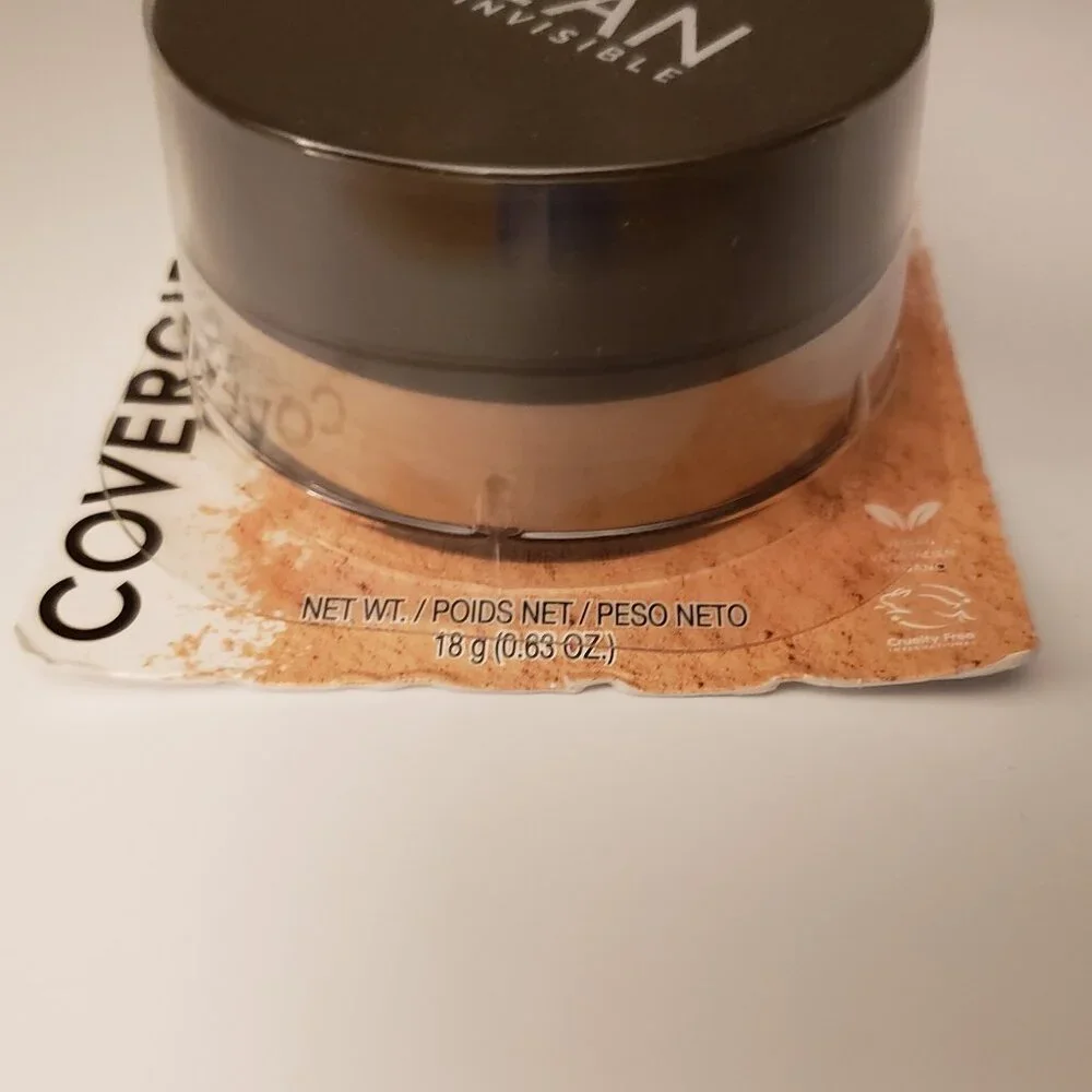 Covergirl 130 Translucent Medium Warm Clean Invisible Loose Powder Beige New NIB